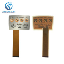 薄膜开关带灯EL电致发光板 导光片薄膜开关 PET/FPC柔性线路开关