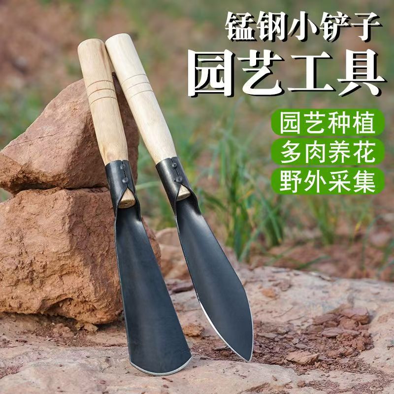 挖野菜铲子园艺工具套装家用种花移苗起苗器养花赶海种菜专用工具
