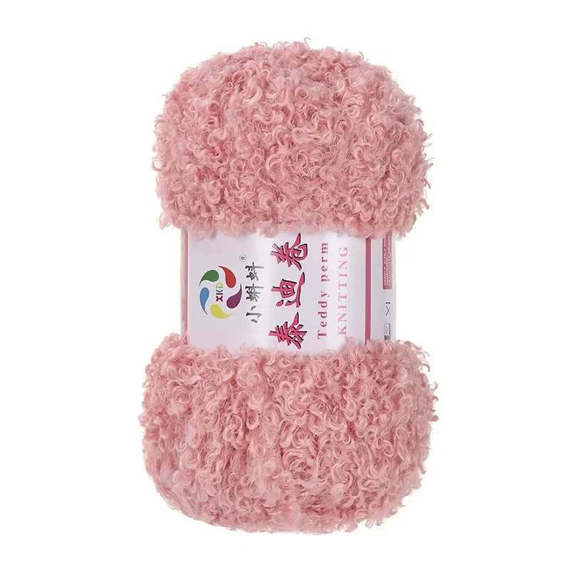 Кати Teddy Rolling Wool Warbur twisted basket Teddy dog special line Korean blog lord three DIY handmade hook needles