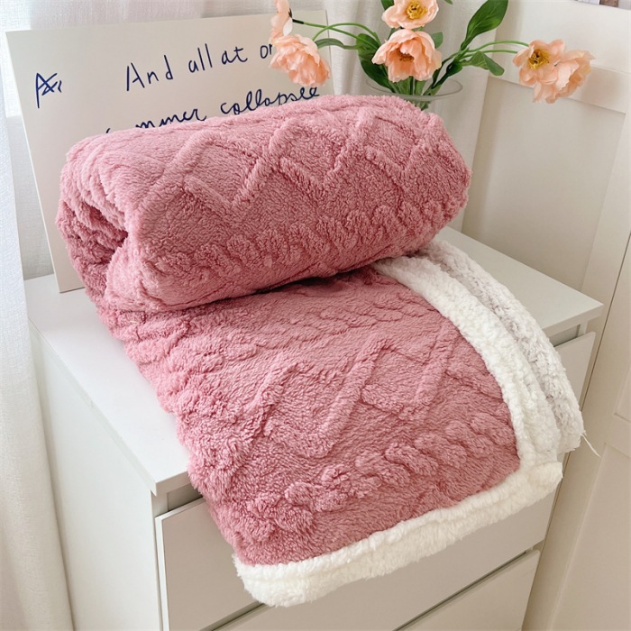 Torre gruesa mantas dobles mantas sofá de cachemire de oficina portátil siesta manta manta sábanas aire acondicionado