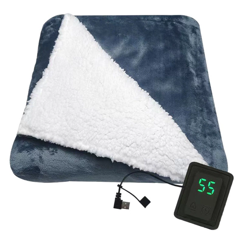 Открытый восемь зон с подогревом одеяла для студентов шали с подогревом одеяла для кемпинга спальный мешок 5 В электрическое отопление третий