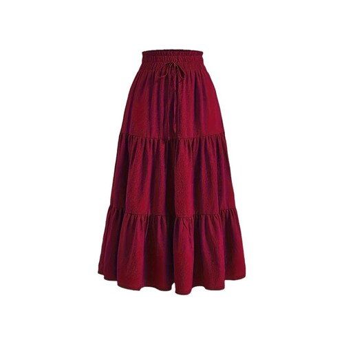 New Plus Size Semi-Body Skirt European and American Plus Size Semi-Body Skirt Cupcake Skirt