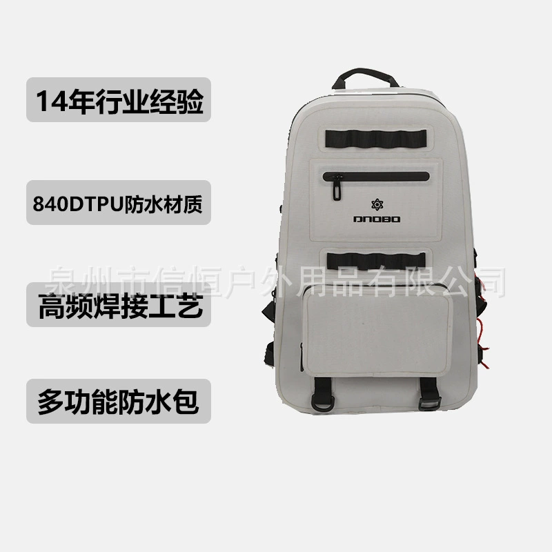 Инспекция фабрики BSCI, индивидуальный высокочастотный термопресс, многофункциональный водонепроницаемый рюкзак Luya, сумка для рыболовных снастей, сумка для инструментов