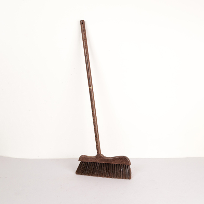 Chicken Wing Wood Broom Dust Removal Long Handle Household Broom Solid Wood Unpainted Chinese Splicing Broom Wholesale Manufacturer