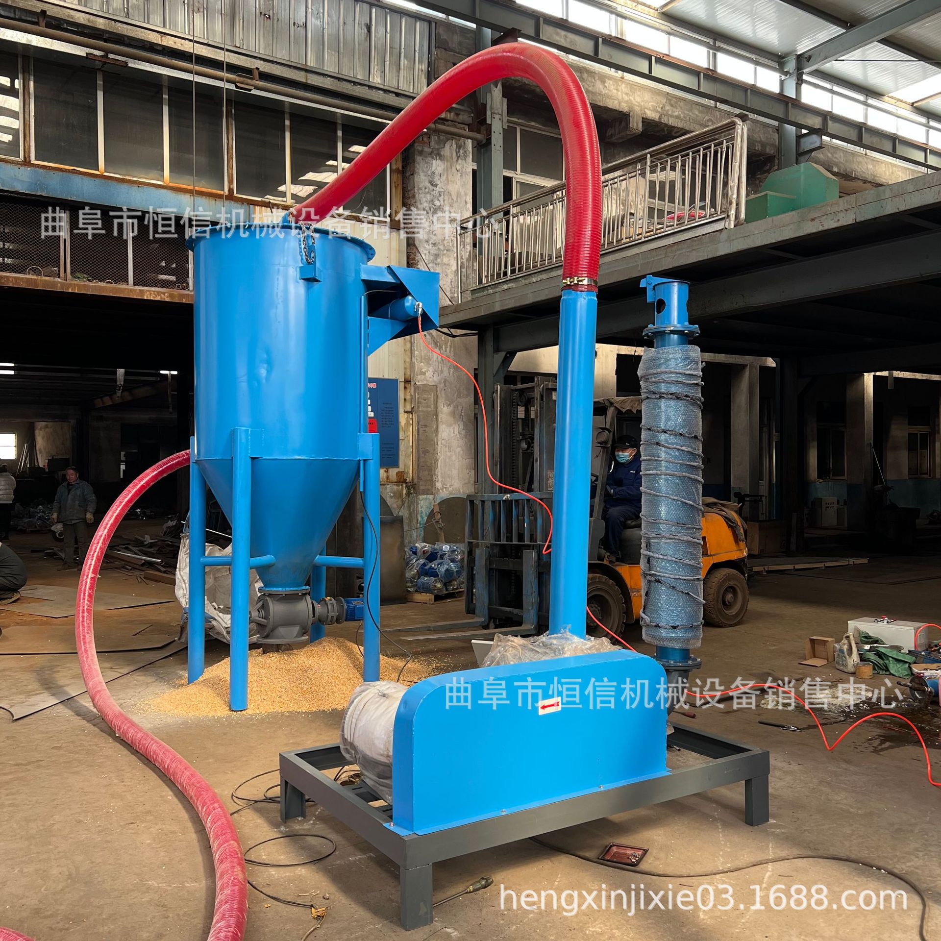 2022新型石膏粉气力吸灰机zcjb 氧化铝粉吨包气力吸灰机 自产自销