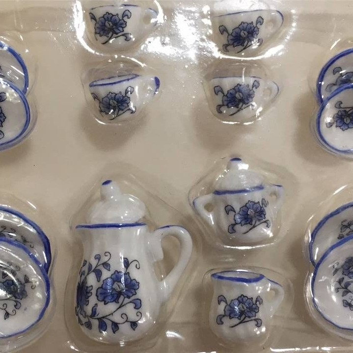 dollhouse  miniatures΢��ʳ��diyģ�ͷ���������������մɲ��