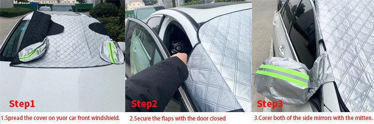 Car snow shield front windshield anti-frost anti-freezing sun shield winter car clothing snow shield car snow shield