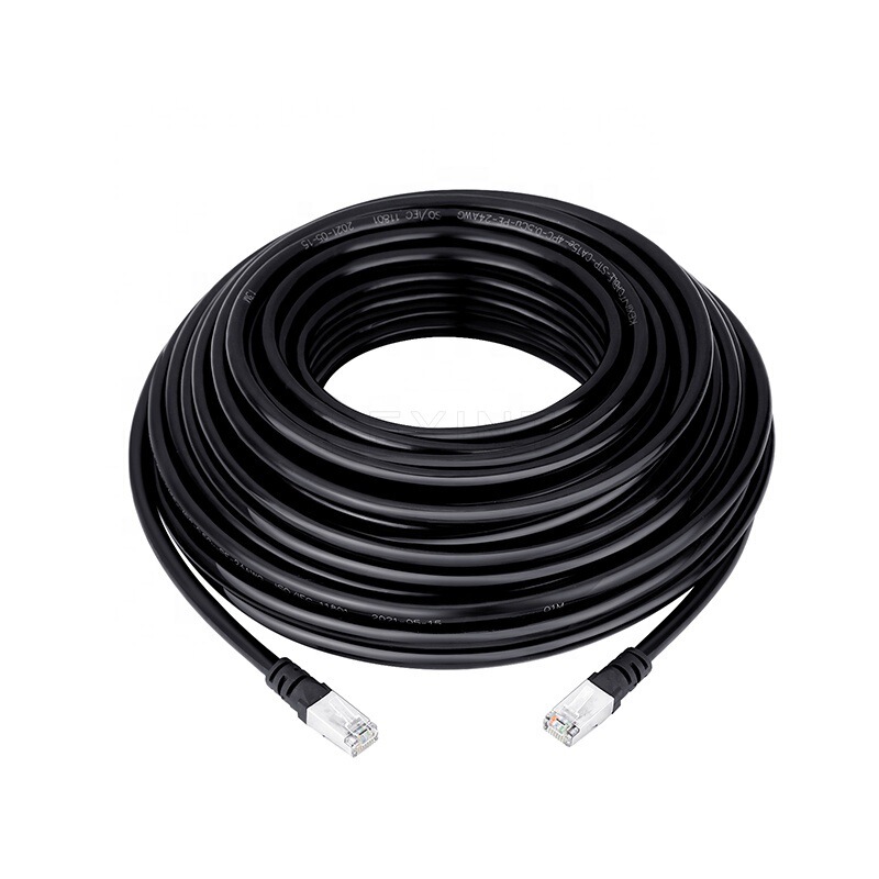 High Quality Copper Cable Lan Cable Stp / Ftp Lan Cable Single Shielded Double Sheath 20m or Can
