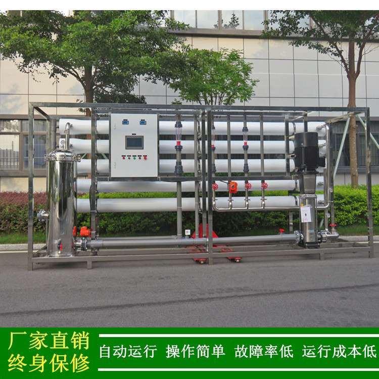供应水处理设备核心技术反渗透膜每小时产水量25吨净化水系统绿健