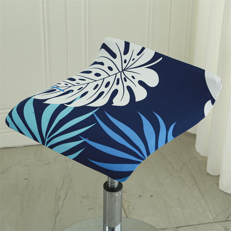 Cajero de recepción Cubierta de silla cuadrada Cubierta de asiento elástica Cubierta de asiento dividida de oficina Cubierta de respaldo de silla giratoria Cubierta de asiento