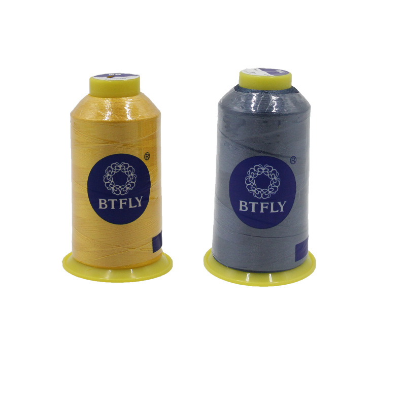 Mariposa marca hilo de bordado 108D / 2 hilo de bordado de poliéster de alta temperatura no desvanecerse calidad ecológica resistente al lavado brillante
