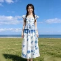 大理云南手工日常连衣裙