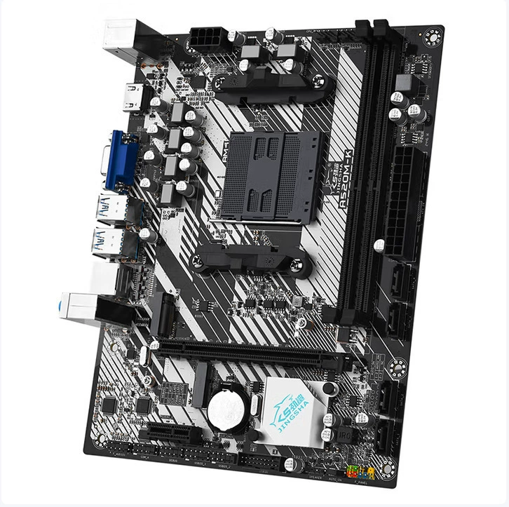 Jinsha A520M-K WIFI M.2 слот игровой материнской платы (AMD A520/Socket AM4)