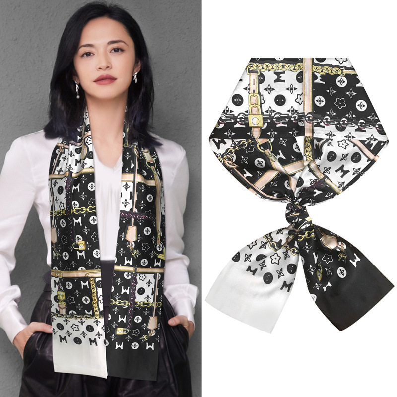 화이트 92 체인 M 흑백