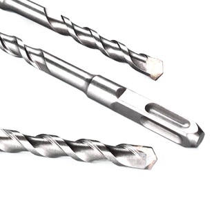 Square shank four-pit carbide hammer bit concrete cement wall construction drilling through-wall impact bit