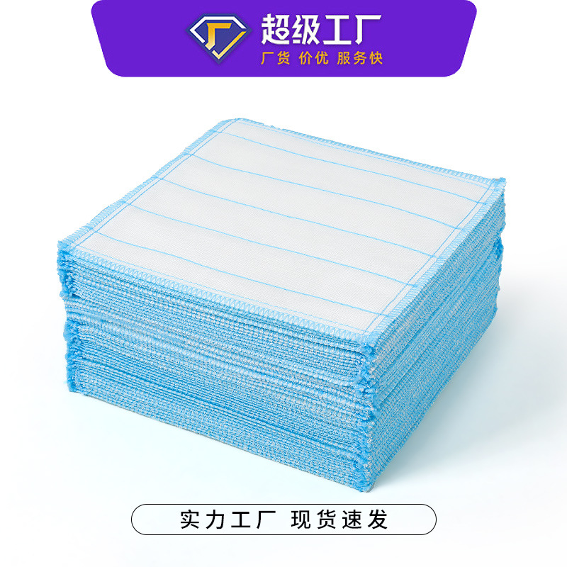 Toalla de cocina de algodón puro trapo 5 capas 8 capas 10 capas 12 capas paño de plato hogar absorbente antiadherente aceite de algodón hilo de trapo