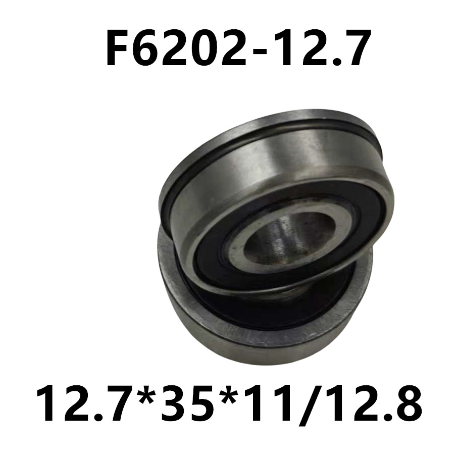 内径12.7 法兰轴承  小推车轴承 F6202-12.7  12.7*35*11/12.8