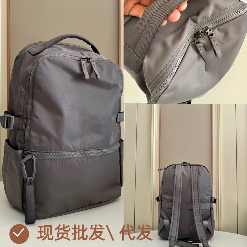 Lulu Backpack 22L Waterproof Casual Backpack Lulu Bag Large Capacity School Bag Computer Bag Lululemon Bag