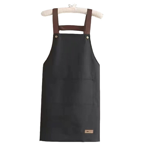 Factory Chef Gourmet Waterproof Oilproof Kitchen Cooking Apron with Logo, Single Piece Printing Available
