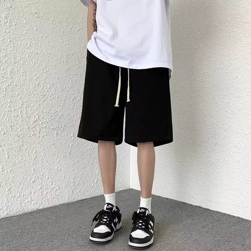 Five-Piece Leisure Shorts for Men - Summer Versatile Trendy American Retro Basketball Sports Pants - High Street Fashion Brand Loose Pants