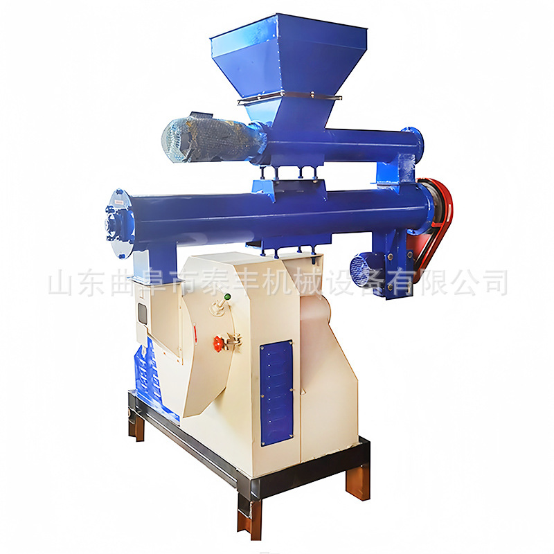 鞍山饲料颗粒机组 抚顺养殖牛羊饲料生产线 猫砂环模制粒生产线