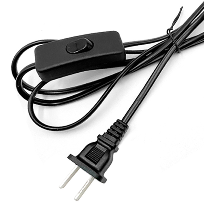 Lámpara de lámpara, lámpara de mesa, cable de interruptor 303, interruptor, control de línea superior, botón de atenuación, perilla de pie, enchufe, cable de alimentación