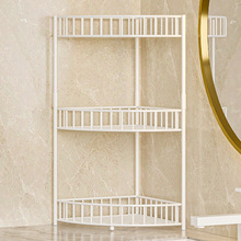 洗漱台置物架卫生间浴室台面角落收纳架洗脸池台下三角形墙角收纳