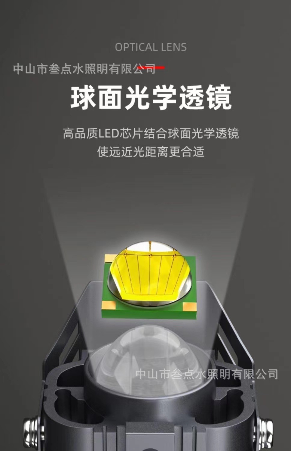 Motorcycle LED Spotlight, Electric Vehicle Headlight