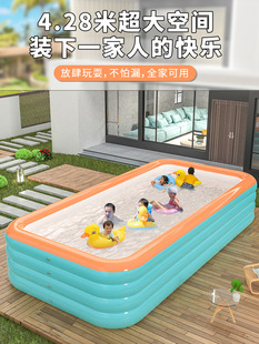 Children's inflatable swimming pool family baby baby family thickened swimming pool large adult children outdoor drama pool