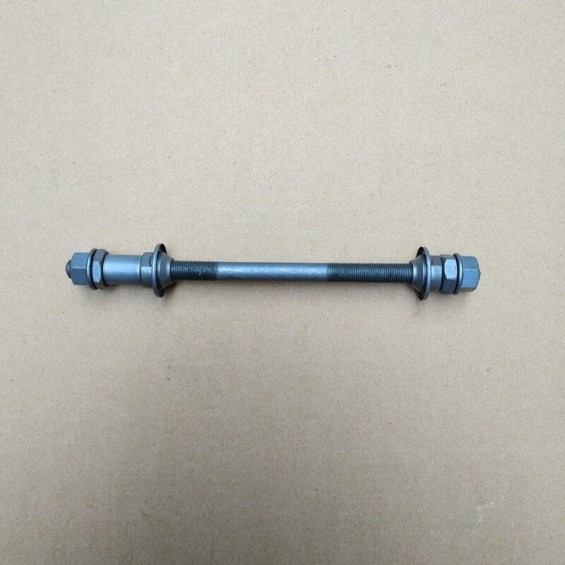 Mountain bike variable speed solid rear axle travel road bike solid rear axle hub modified accessories shaft core strip