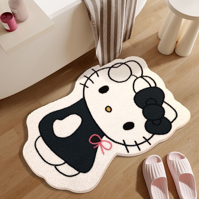 hellokitty凯蒂猫浴室地垫可爱卡通少女卧室装饰地垫隔凉脚垫代发|undefined