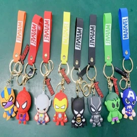 钥匙扣及钥匙扣配件;树脂工艺品;工艺品加工