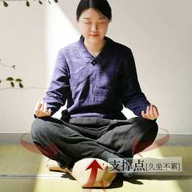 T型打坐垫双盘打坐专用垫打坐丁字垫可拆卸禅修垫蒲团禅修专用垫