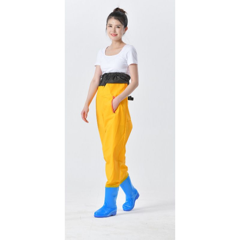 Pantalones de agua de mujer de cinturón, medio cuerpo, zapatos de lluvia de playa, pantalones de lluvia impermeables, ropa de nadar para niños.