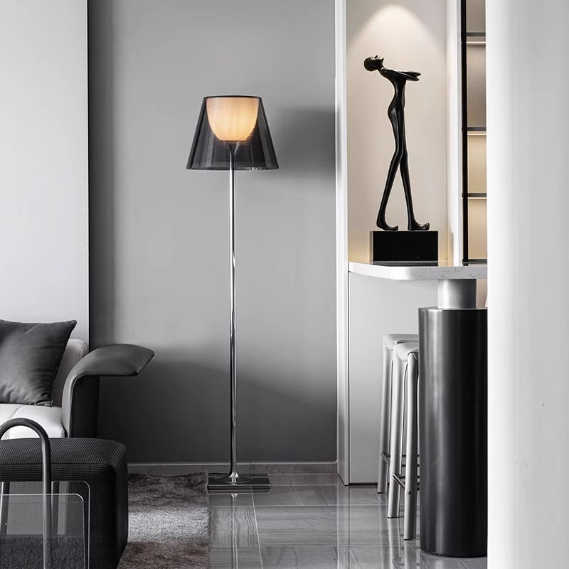 意式极简Flos设计师立式北欧卧室氛围样板房客厅沙发旁轻奢落地灯