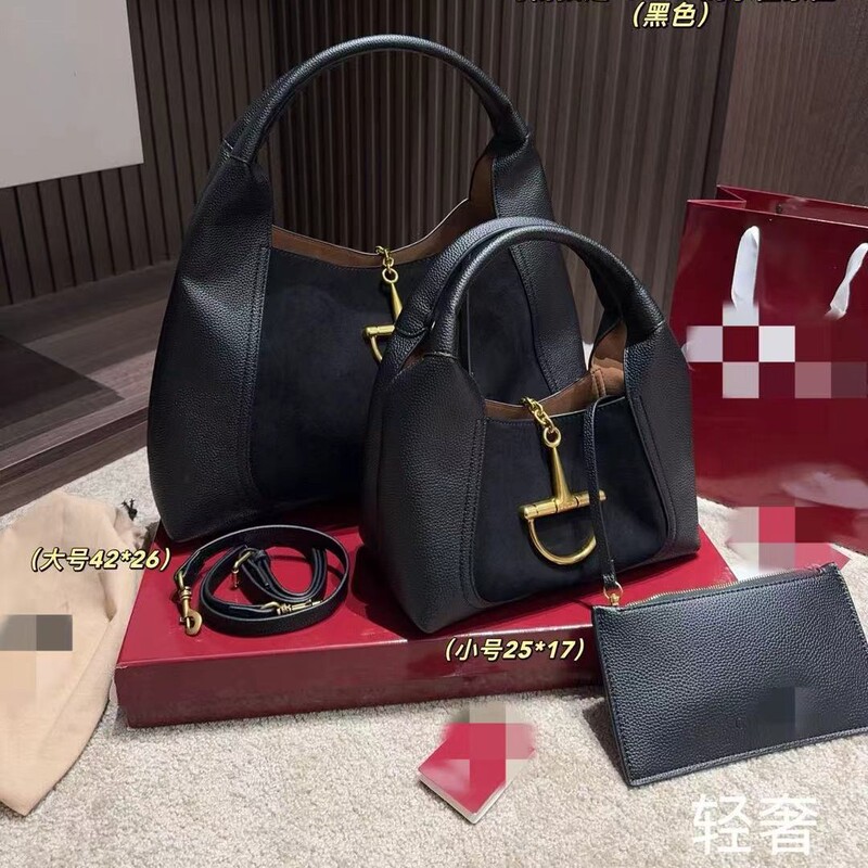 25 New Styles of Horsebit Hand-Held Tote Bags, Half-Moon Armpit Bags, Saddle Bags, Hand-Held Dumpling Bags, Single Shoulder Crossbody Bags for Women