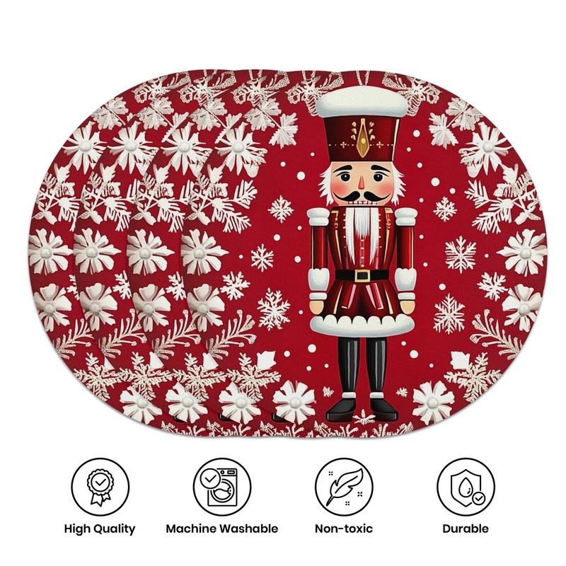 temu ホットセールクロスボーダーアマゾンクリスマスガーランドクリスマスノットリボンウィンターグリーンスノーフレークガーランドデスクトップ装飾|undefined