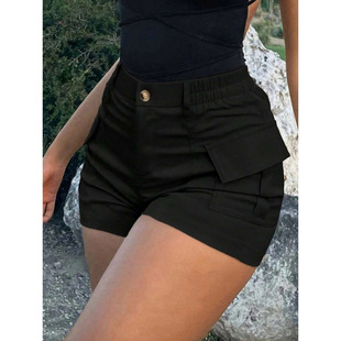 J 23811 High waist cargo shorts �����ڴ����b��ѝ�羳���u