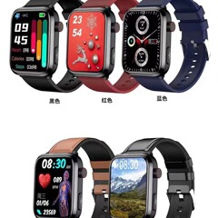新しいet210スマート腕時計bluetooth通話心電血圧血酸素体温心拍数運動健康注意
