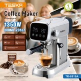 TK-8818A Итальянский насос давление кофейня Капучино латте Американская многофункциональная цифровая дисплей модель-1350W