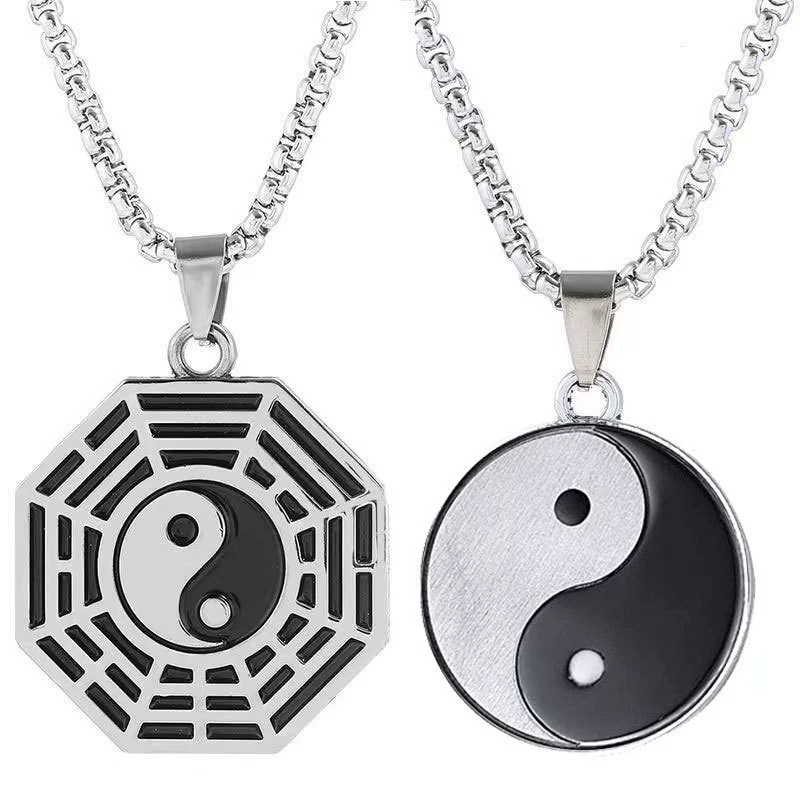 Врожденный Тайцзи сплетни узор подвеска в китайском стиле