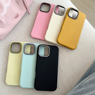 Ƥ�y����һ��ɫiPhone14/13�m��12/11�O��16/15PROMAX�֙C����ˤ