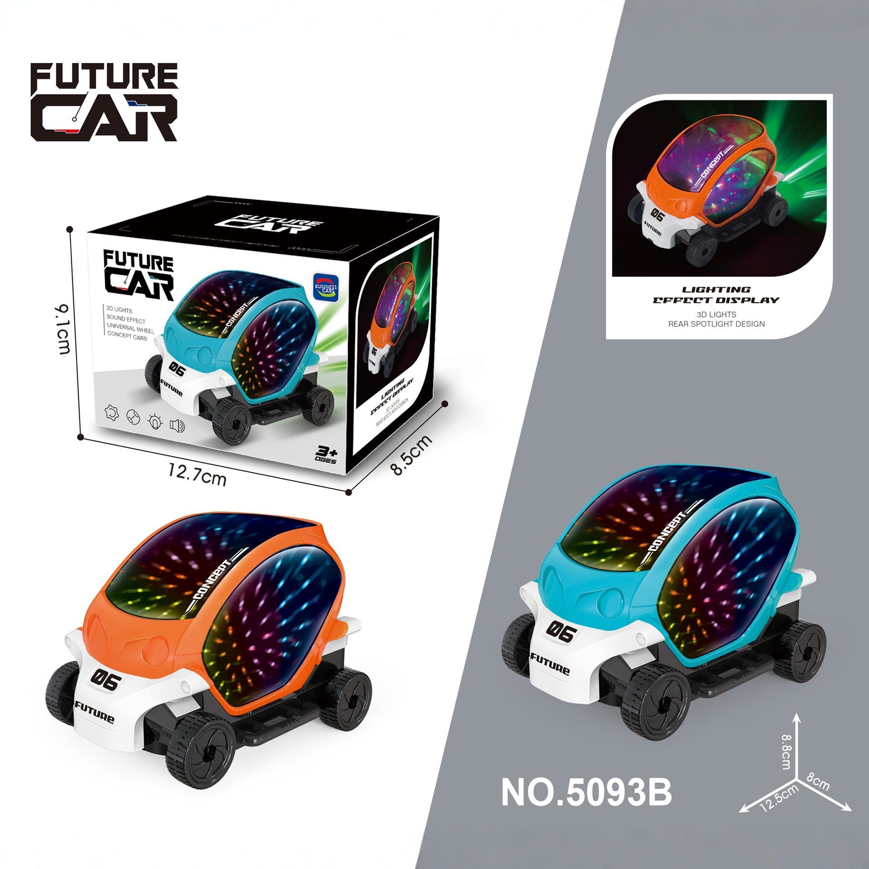 Transfronterizos calientes eléctricos universales coloridos motocicletas de policía temu vehículos espaciales niños juguetes hogares al por mayor