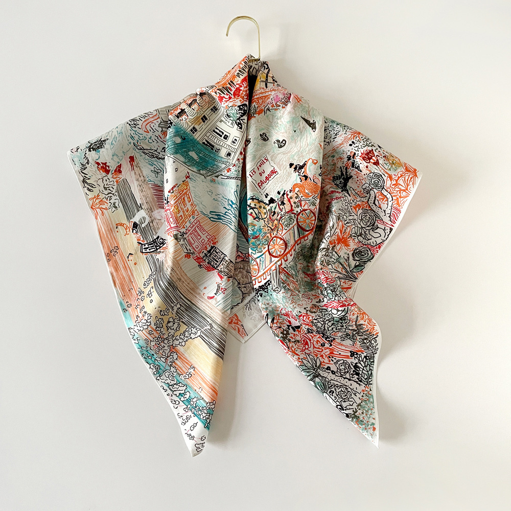 Саржа шелковая 90см.