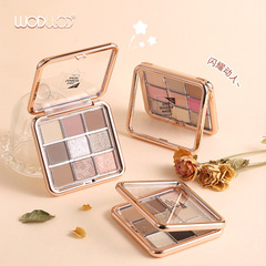 Makeup WODWOD Magic Multicolor Nine-Tone Eyeshadow Palette Matte Earthy Cement Budget-Friendly Eyeshadow Wholesale