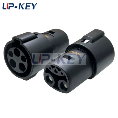 American Standard Adapter J1772 to Nacs Adapter Car Charging Gun Converter Suitable for Tesla Interface (EV şarj adapterləri) - american-standard-to-nacs-black