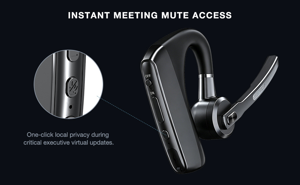 Cross-border bestseller single-ear smart AI noise-canceling Bluetooth headset with long battery life, hands-free for car use, wind noise and tire noise reduction, high sound quality