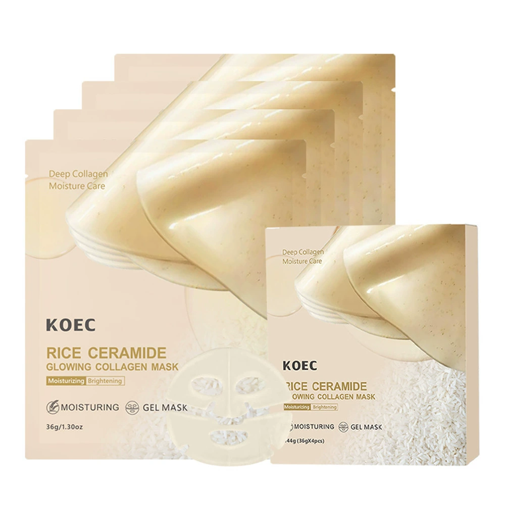 Гель-маска для лица (KOEC) глубокий коллаген PDRN, прозрачная увлажняющая, 4 варианта