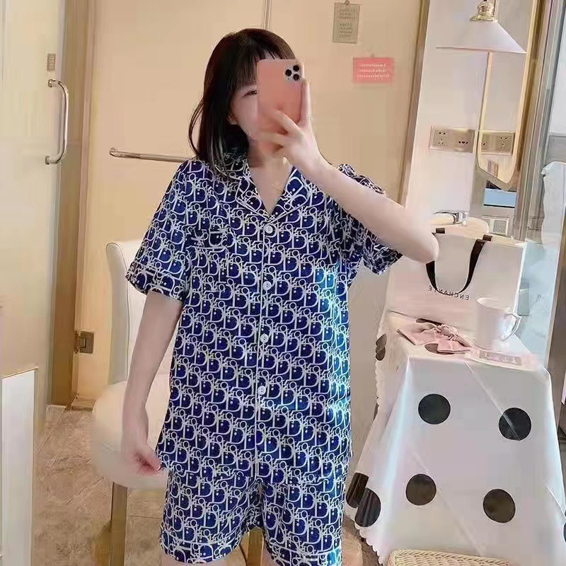 Doble letra corta # D Azul