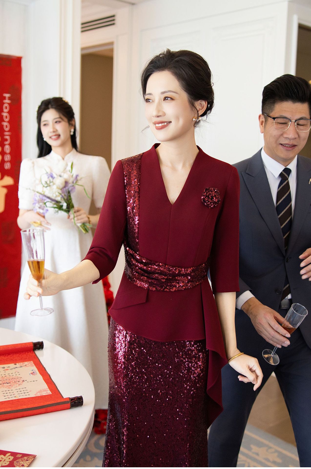 Zhili Mother-in-law Cheongsam 2026 New Model For Young Mothers, Wedding Banquet Outfit, Light Luxury Design, Slimming_ecoleips.com